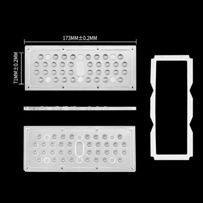 Høj-ensartet belysningsoptik